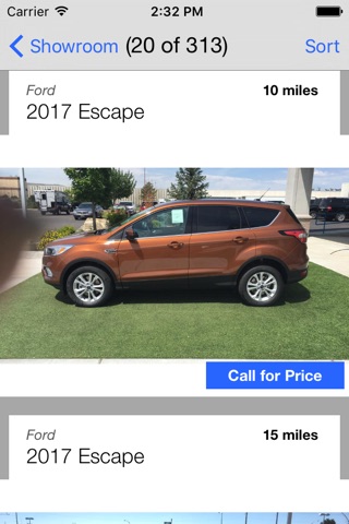 Courtesy Ford Lincoln DealerApp screenshot 2