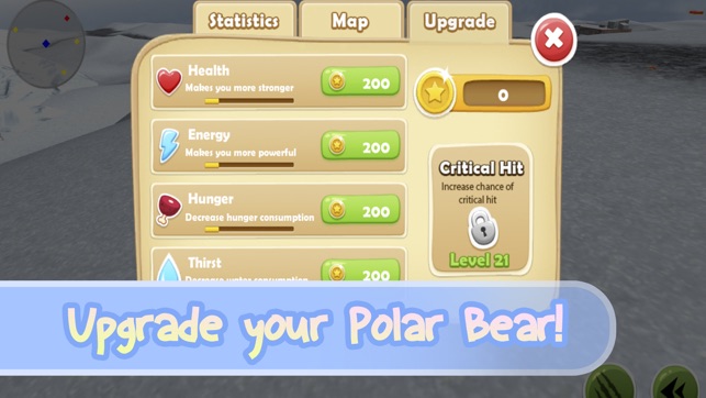 Wild White Polar Bear Simulator(圖2)-速報App