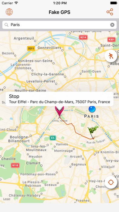 Fake GPS Pro Location... screenshot1