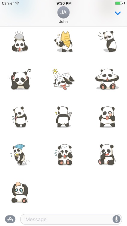 Cute Panda Sticker