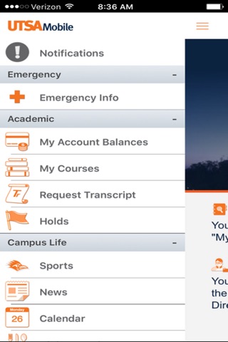 UTSA Mobile screenshot 2