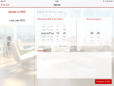 La Residence Dev tablette screenshot 4