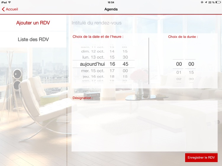 La Residence Dev tablette screenshot-3