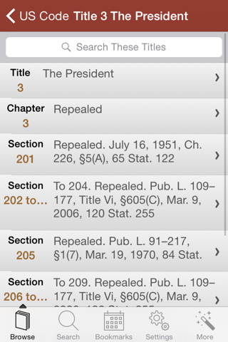US Code of Federal Regulations - náhled