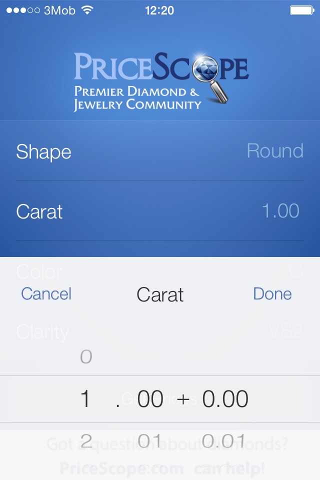 Diamond Price Calculator screenshot 2