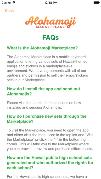 Alohamoji Marketplace screenshot-4