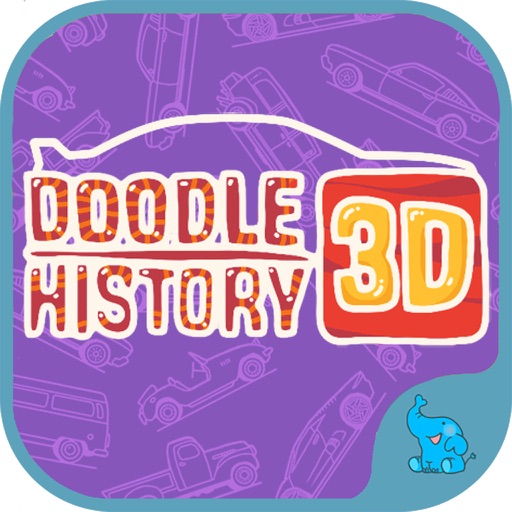 Doodle History 3D: Automobiles Icon