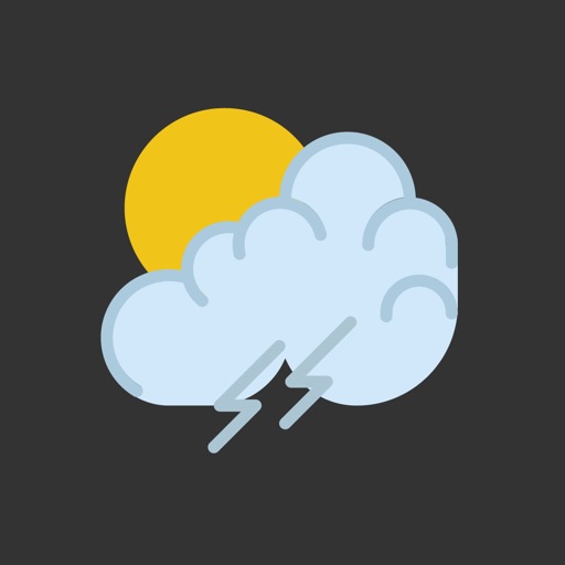 Weather Stickers Pack App for iMessage Chat Emojis Icon