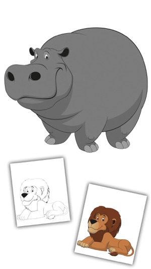 Learning game to paint animals, color for children(圖5)-速報App