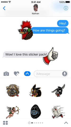 Traditional Flash Tattoo Stickers(圖4)-速報App