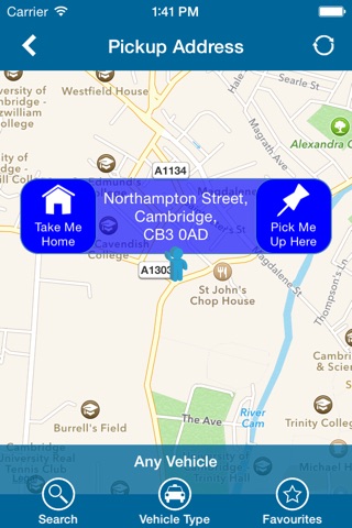 A1 Cabco Taxis, Cambridge screenshot 2