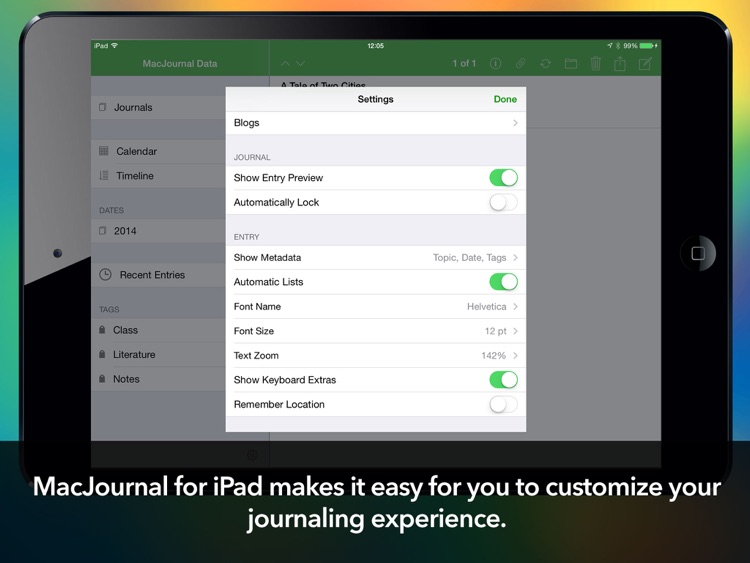 MacJournal for iPad screenshot-4