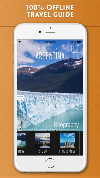 Argentina Travel Guide and Offline City Map