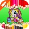 Kids Coloring Unicorn - For Little Pony