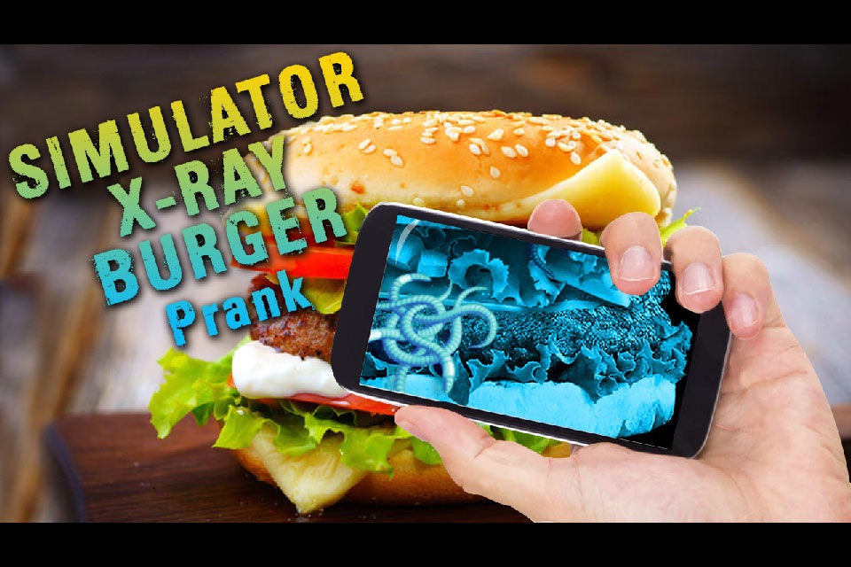 Simulator X-Ray Burger Prank screenshot 2