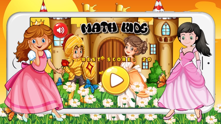 Math Games Princess Fairy Images for 1st Grade Kid