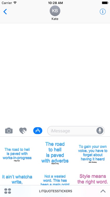 LIT QUOTES STICKERS