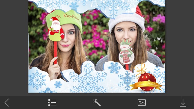 Holly Jolly Christmas HD Frame - Fx editor(圖4)-速報App