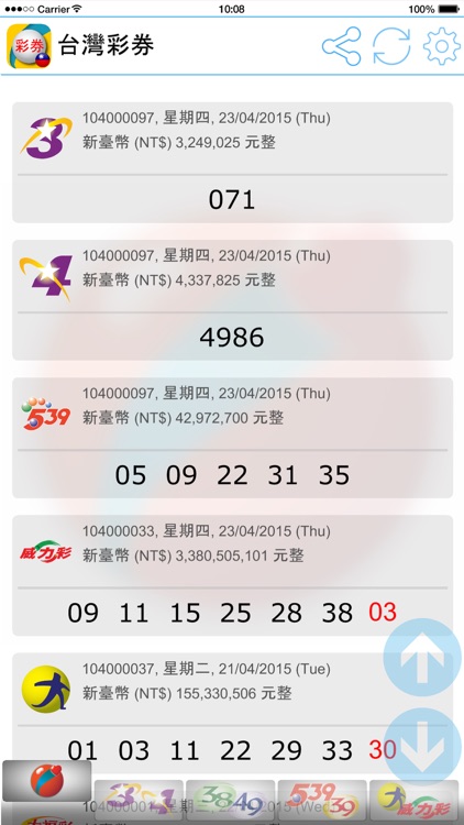 taiwan lotto result 649 today