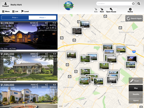 RealtyMark Property Search for iPad screenshot 2