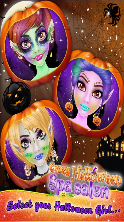 Crazy Halloween Spa Salon - Kids game for girls