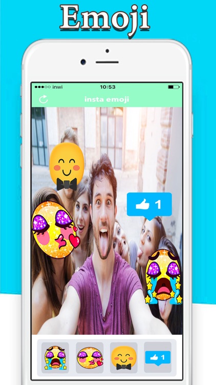 Insta Emoji Live - Add Cool Emoticon Stickers