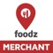 Merchant app / dashboard for restaurants who are listed in the Foodz mobile app