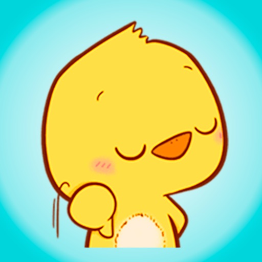 Funny Yellow Chicken  - Stickers for iMessage icon