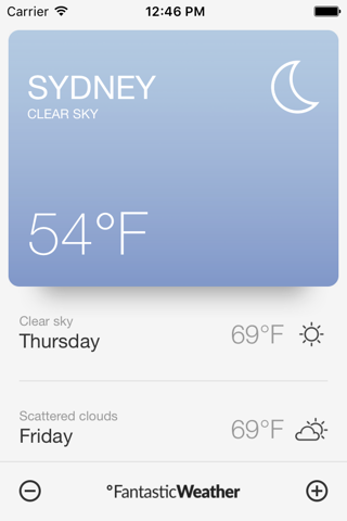 FantasticWeather - Hour/Day Local Weather Forecast screenshot 3