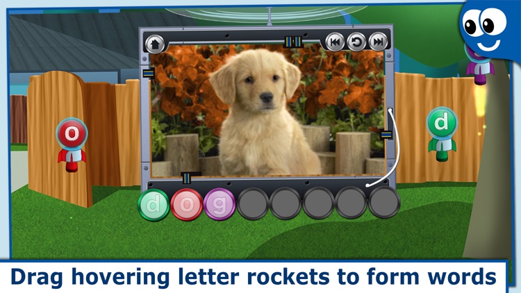 Flying First Words for Kids and Toddlers Free: Preschool learning reading through letter recognition and spelling