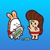 Animated Sushi Couple Sticker