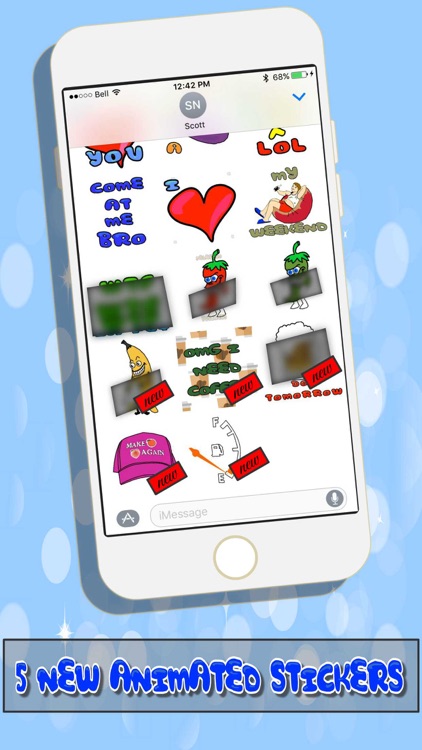 College Life Stickers : Freshman Edition