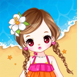 Sweet Summer Girl - Beach Dress Up,Anime Kids Game