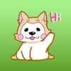A Lovely Akita Dog Sticker Pack