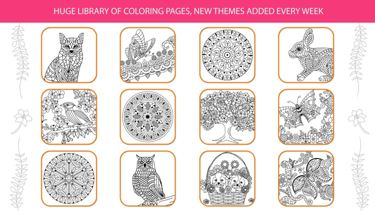 Inky Treasure - Coloring Book for Adults