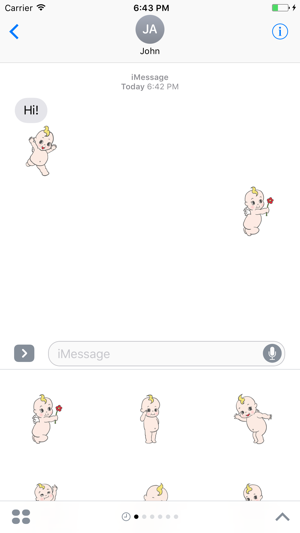 Baby Angel Cute Sticker(圖4)-速報App