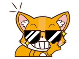 Cute Fox Sticker For iMessages