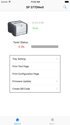 RICOH SP 300 series Smart Organization Monitor(圖1)-速報App