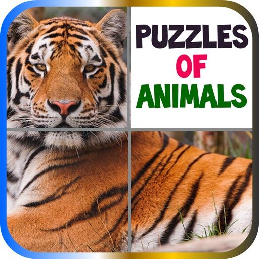 Puzzles of Animals Free Icon