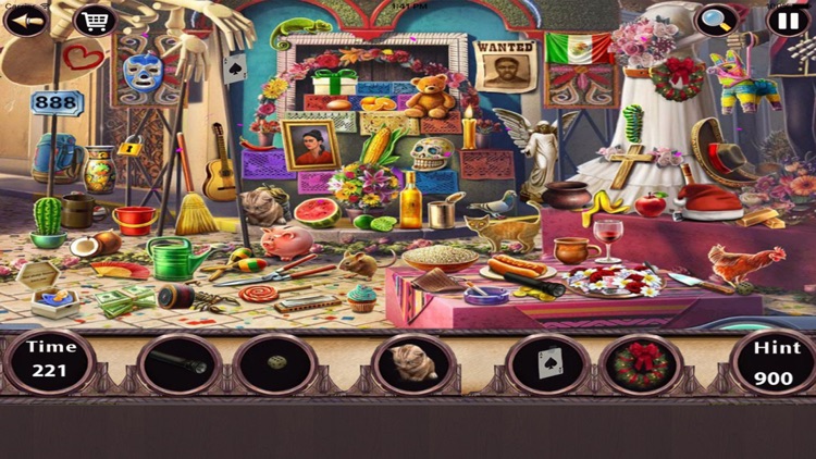 Free Hidden Objects:Pink Star Hidden Object