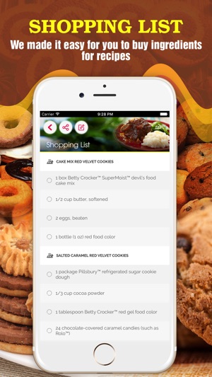 Yummy Cookie Recipes Pro ~ Best of cookie recipes(圖4)-速報App