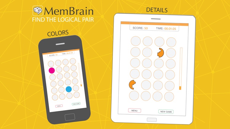 Fit Brain trainer. Memo training. Logic pairs