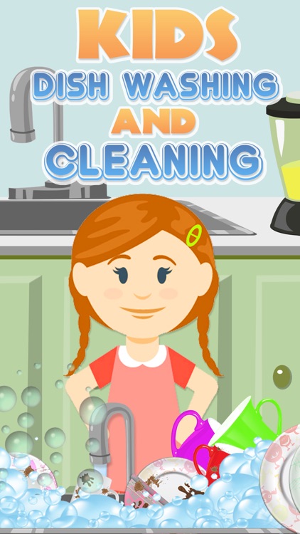 Kids Dish Wash and Cleaning