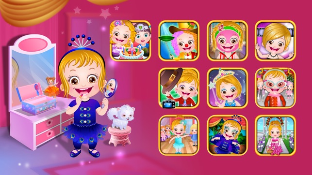 Baby Hazel Makeover Games