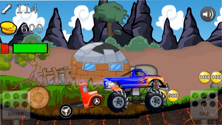 Hill Monster Truck - Car Racing Games screenshot-4