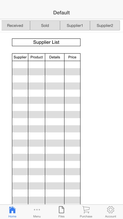Parts Inventory