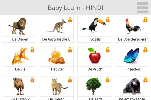 Baby Learn - HINDI screenshot 2