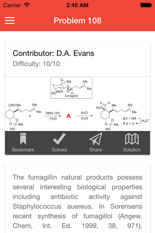 apoc - Organic Chemistry screenshot 2