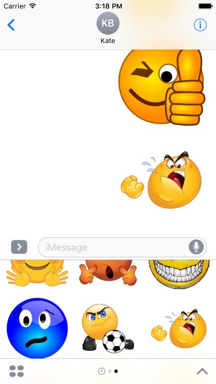 Emoji HD Stickers for iMessage