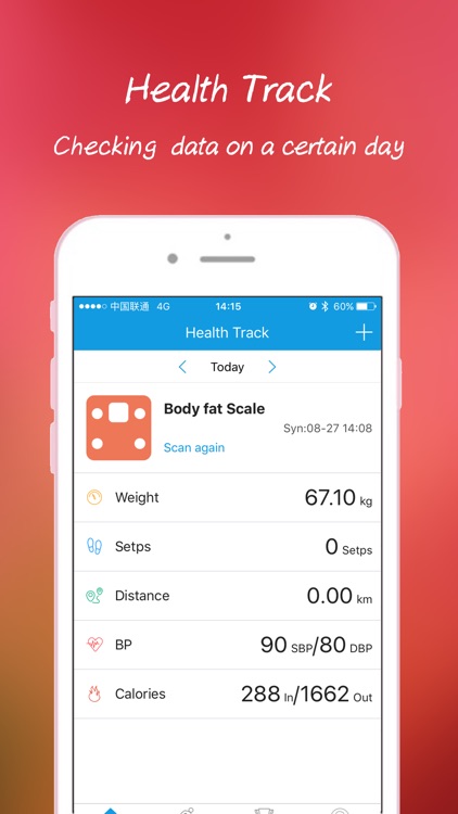 HealthTrack—Watch your body everytime